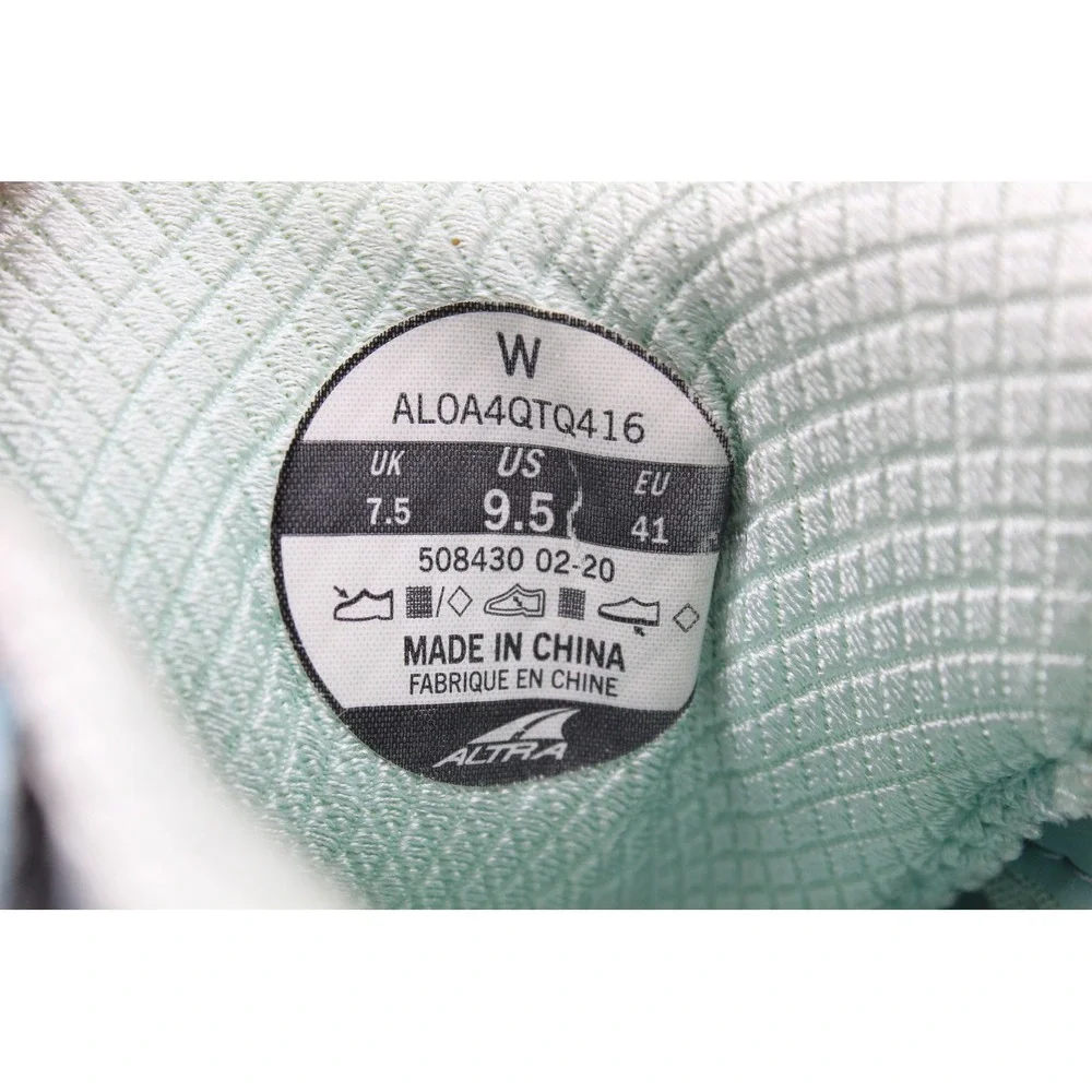 Altra Provision 4.0 Womens Running Shoes Blue Grey ALOA4QTQ416 Size 9.5